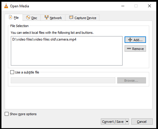 Riparazione Corrotti MP4 File Con VLC