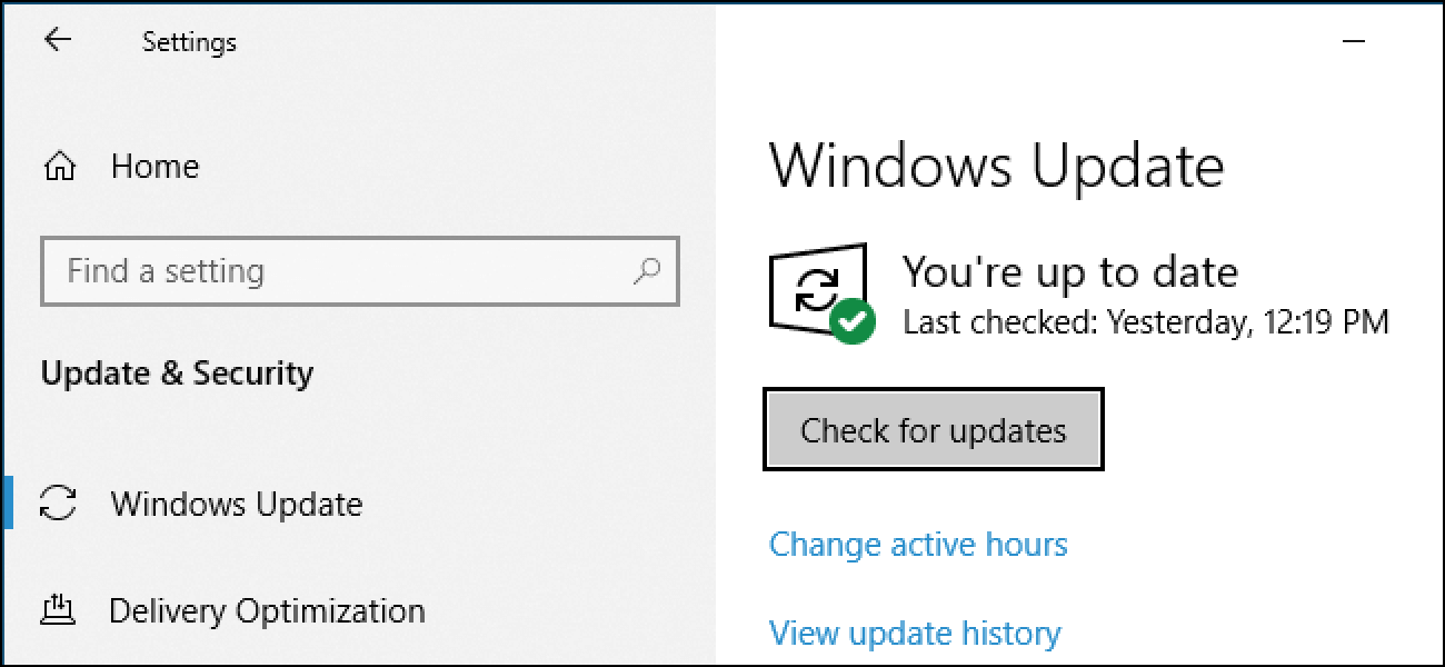 aggiorna il tuo sistema operativo Windows