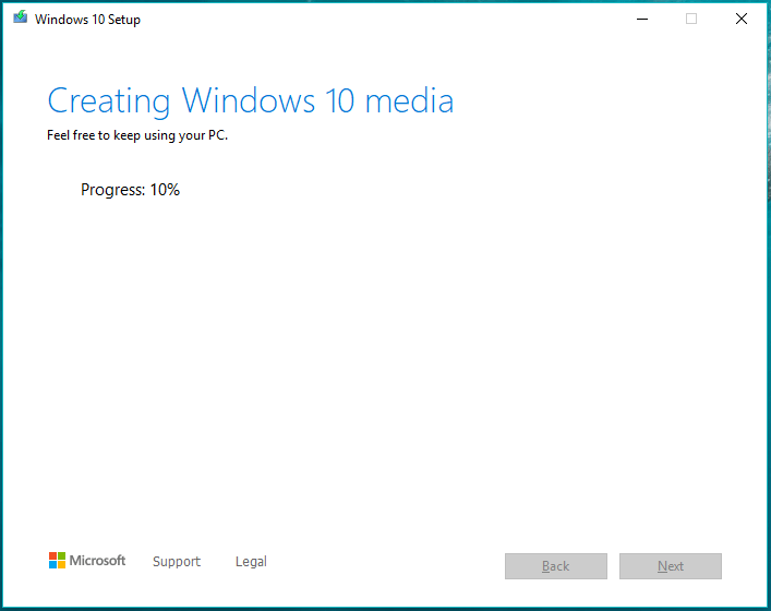 Creare Windows 10 USB di Recupero