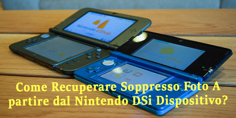 Come Recuperare Soppresso Fotografie A partire dal Nintendo DSi Dispositivo