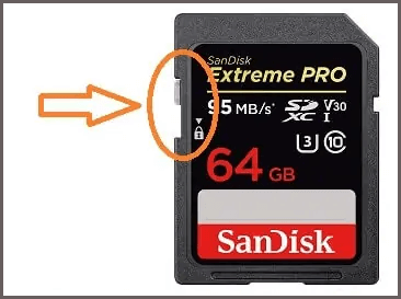 Rimuovere Scrivere Protezione su SD Scheda