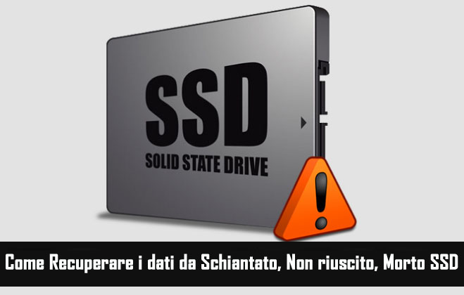 SSD Drive Dati Recupero