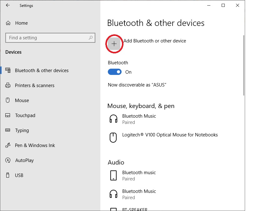 Bluetooth e altri dispositivi