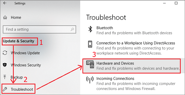 USB continua a disconnettersi e riconnettersi