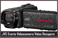 Come recuperare i video cancellati/persi da JVC Everio Camcorder