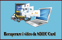 Recuperare i video da SDHC Card