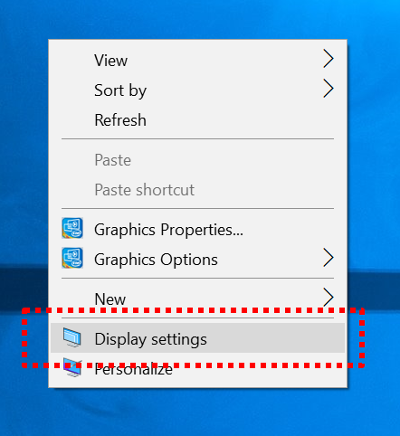 Regola le impostazioni dello schermo