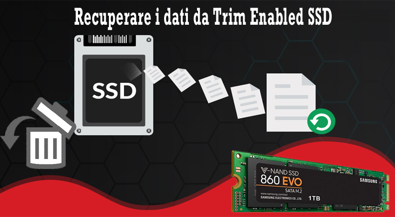 recuperare i dati da un SSD trim