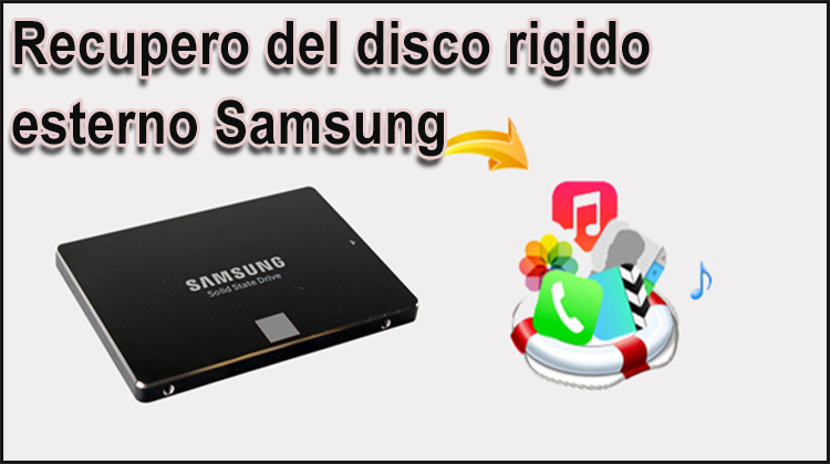 Recupero del disco rigido esterno Samsung