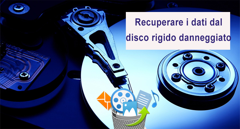 recuperare i dati dal disco rigido danneggiato