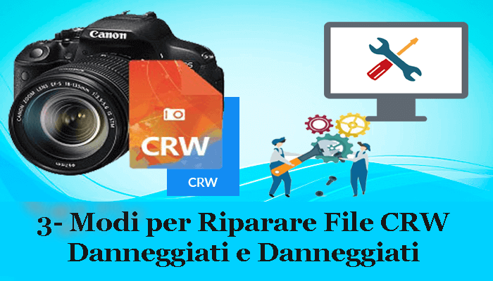 riparazione danneggiato CRWFile.