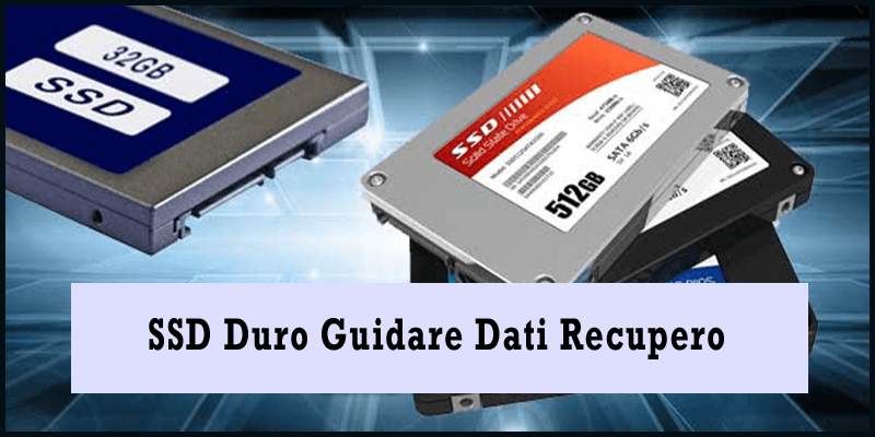 SSD Duro Guidare Dati Recupero