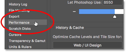 Consenti a Photoshop di utilizzare