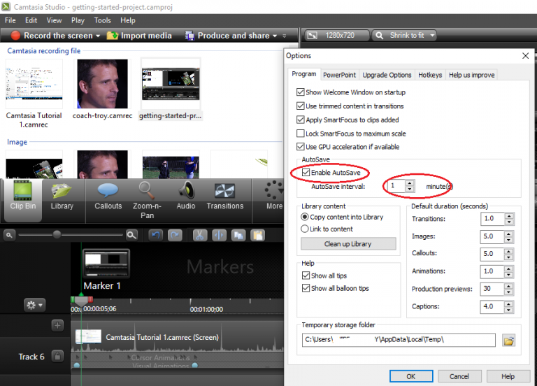 recuperare file Camtasia Studio cancellati o persi