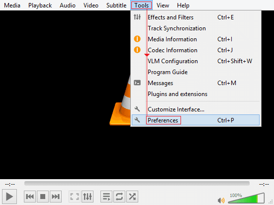 correggere i video pixelati di VLC Player