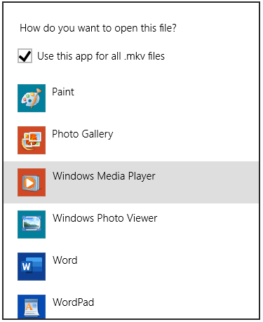 Il file MKV non viene riprodotto in VLC