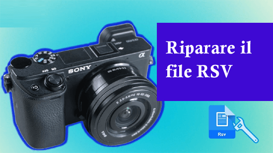 riparare il file RSV