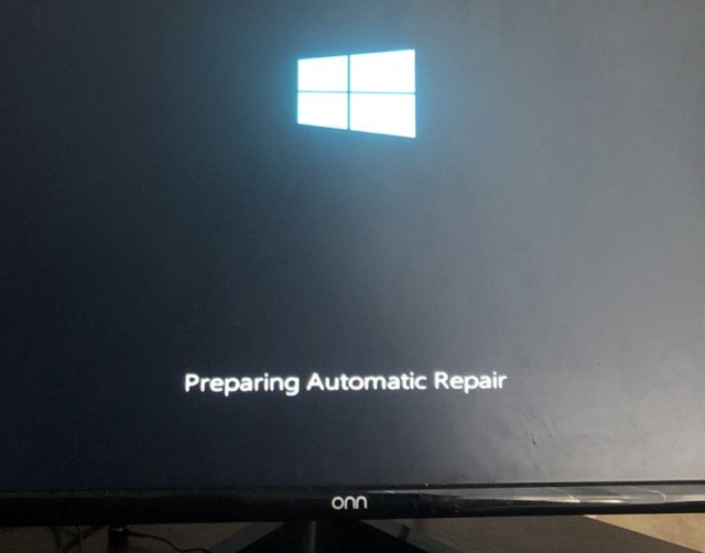 Windows Preparing Automatic Repair Stuck